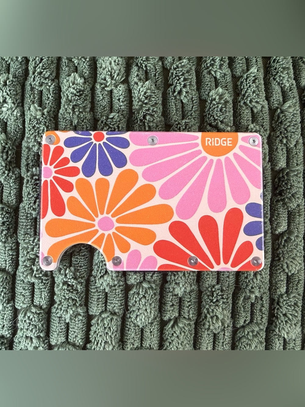 Ridge Slim Wallet - Flower Power